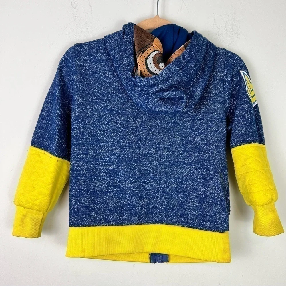 PAW PATROL Boys Kids Sweatshirt Hoodie Chase Mask Size 3T